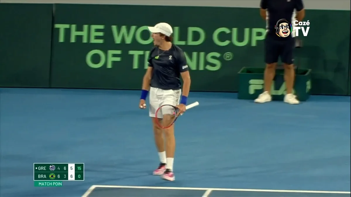 João Fonseca terá Wawrinka pela frente em confronto decisivo da Copa Davis