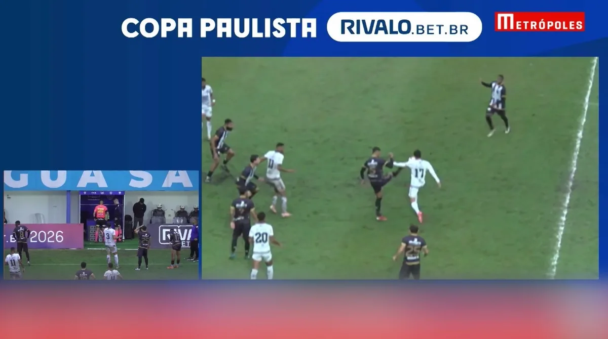 Comercial pede afastamento de árbitro após lance decisivo na Copa Paulista