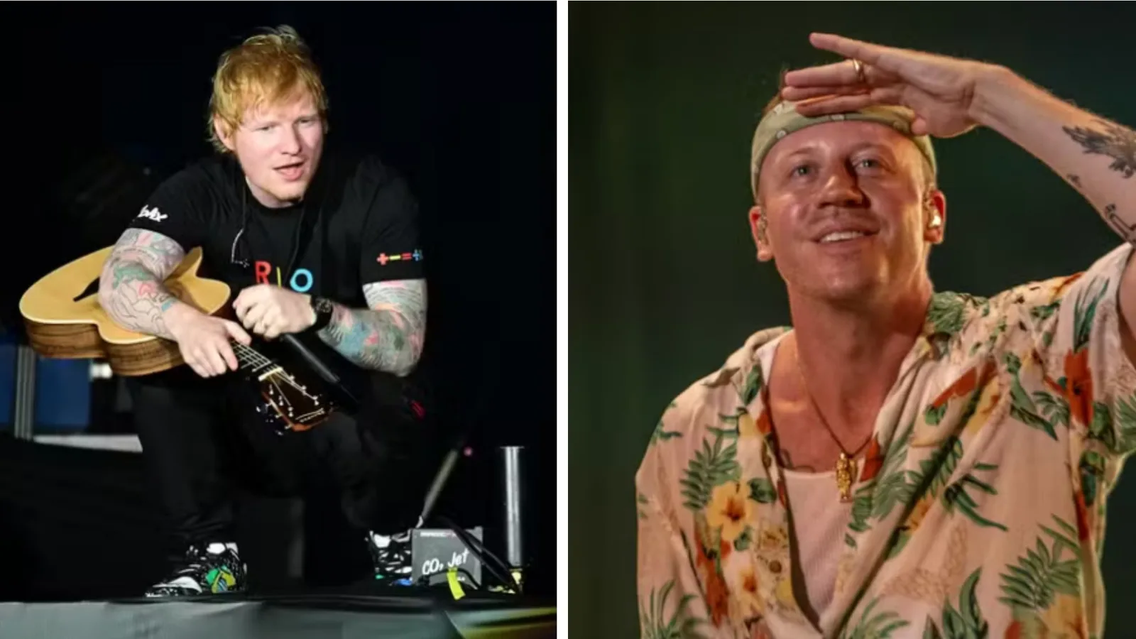 Saída de Macklemore da turnê de Ed Sheeran divide artistas e celebridades