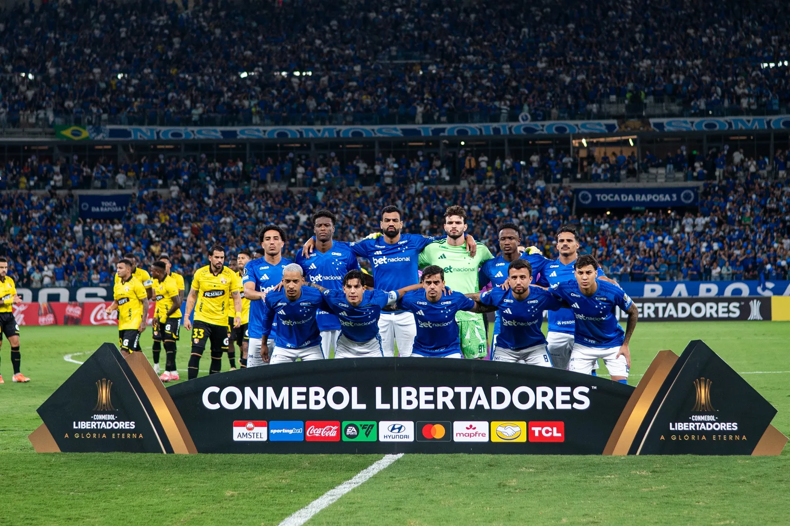 Cruzeiro precisa de 68 pontos para garantir vaga na Libertadores