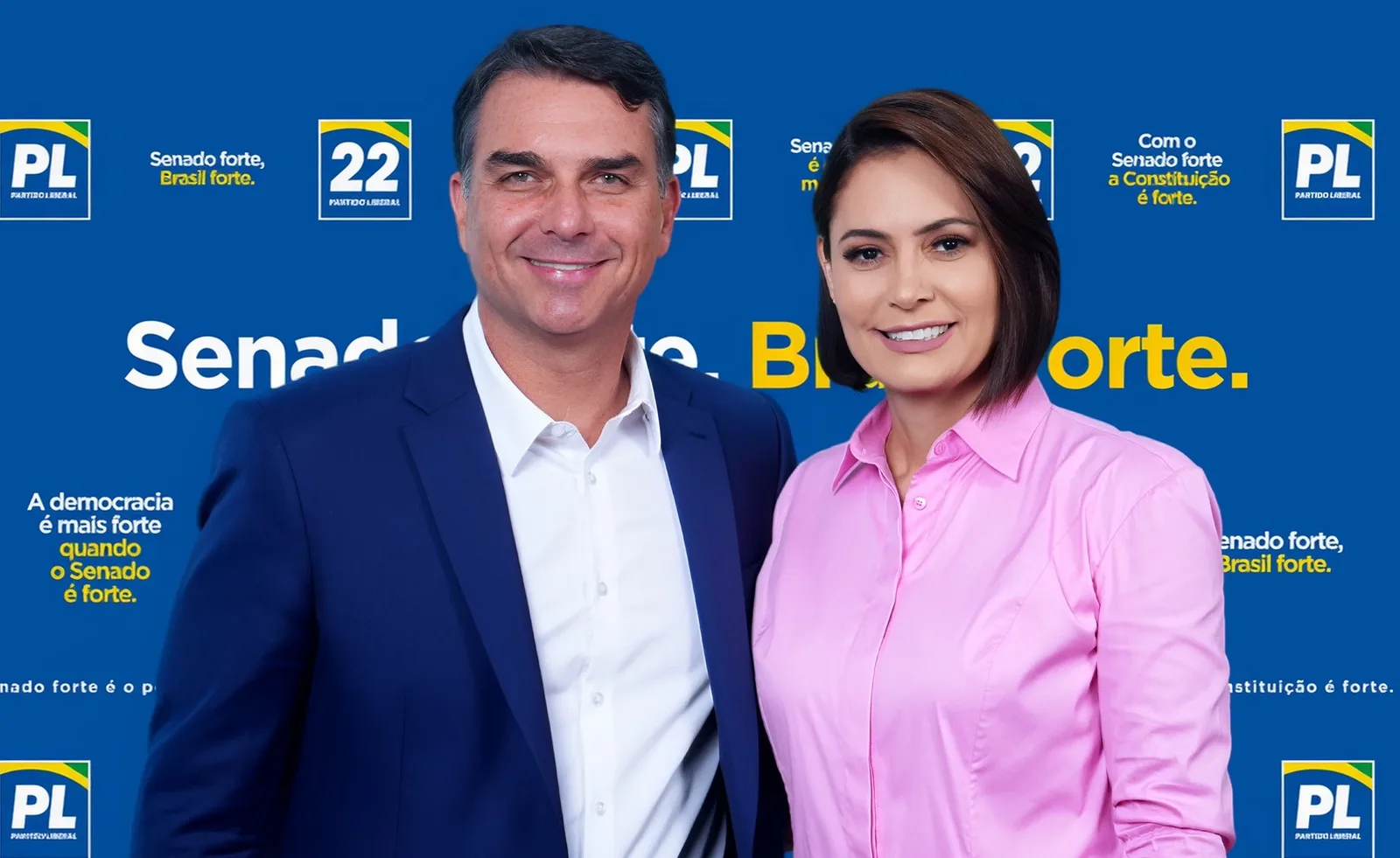 Michelle Bolsonaro pede apoio de mulheres a Flávio em vídeo do PL
