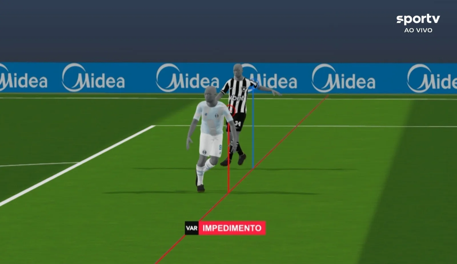 VAR anula empate do Grêmio nos acréscimos, e Botafogo vence por 3 a 2