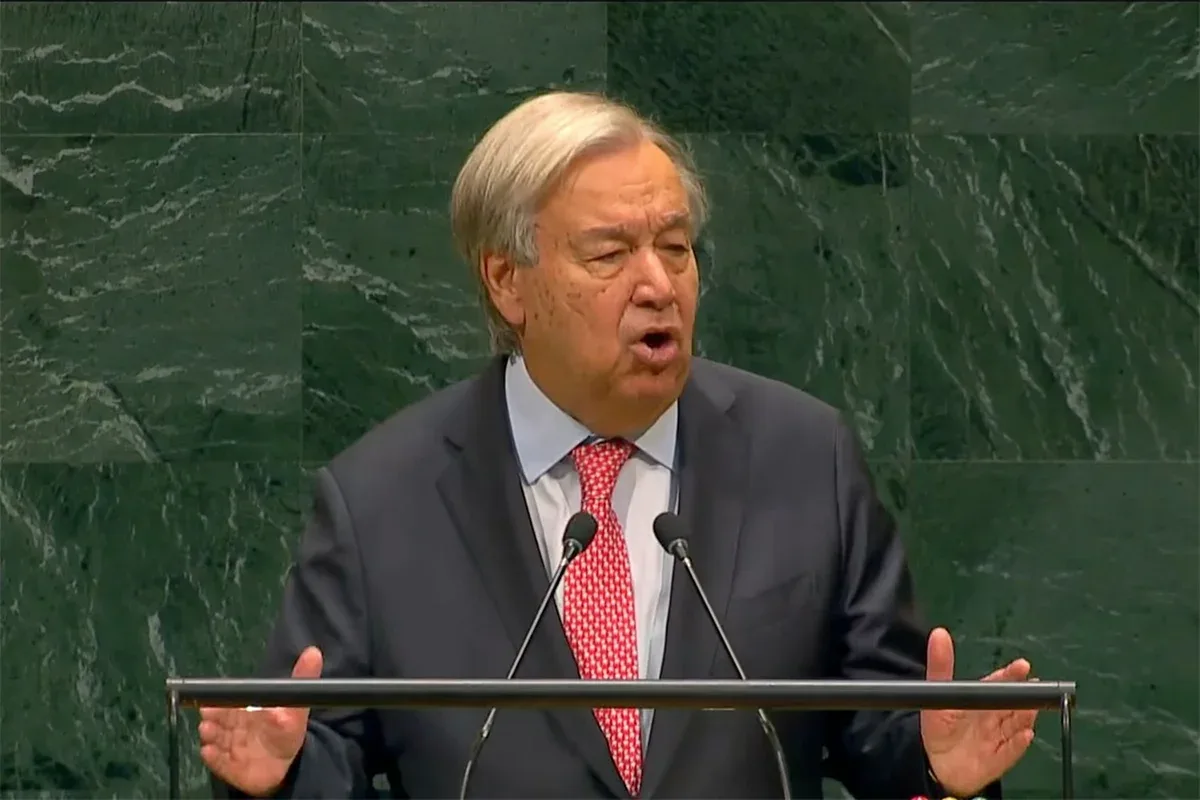 Guterres pede fim das guerras e regras para o avanço da inteligência artificial
