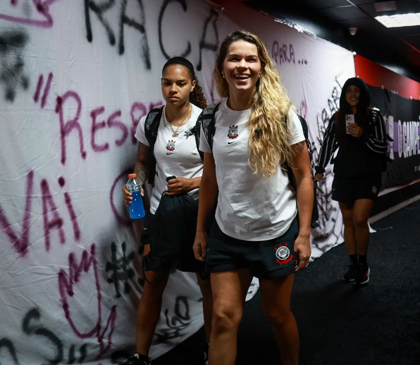 Corinthians transforma vestiário para decisão do Brasileirão Feminino no Morumbis
