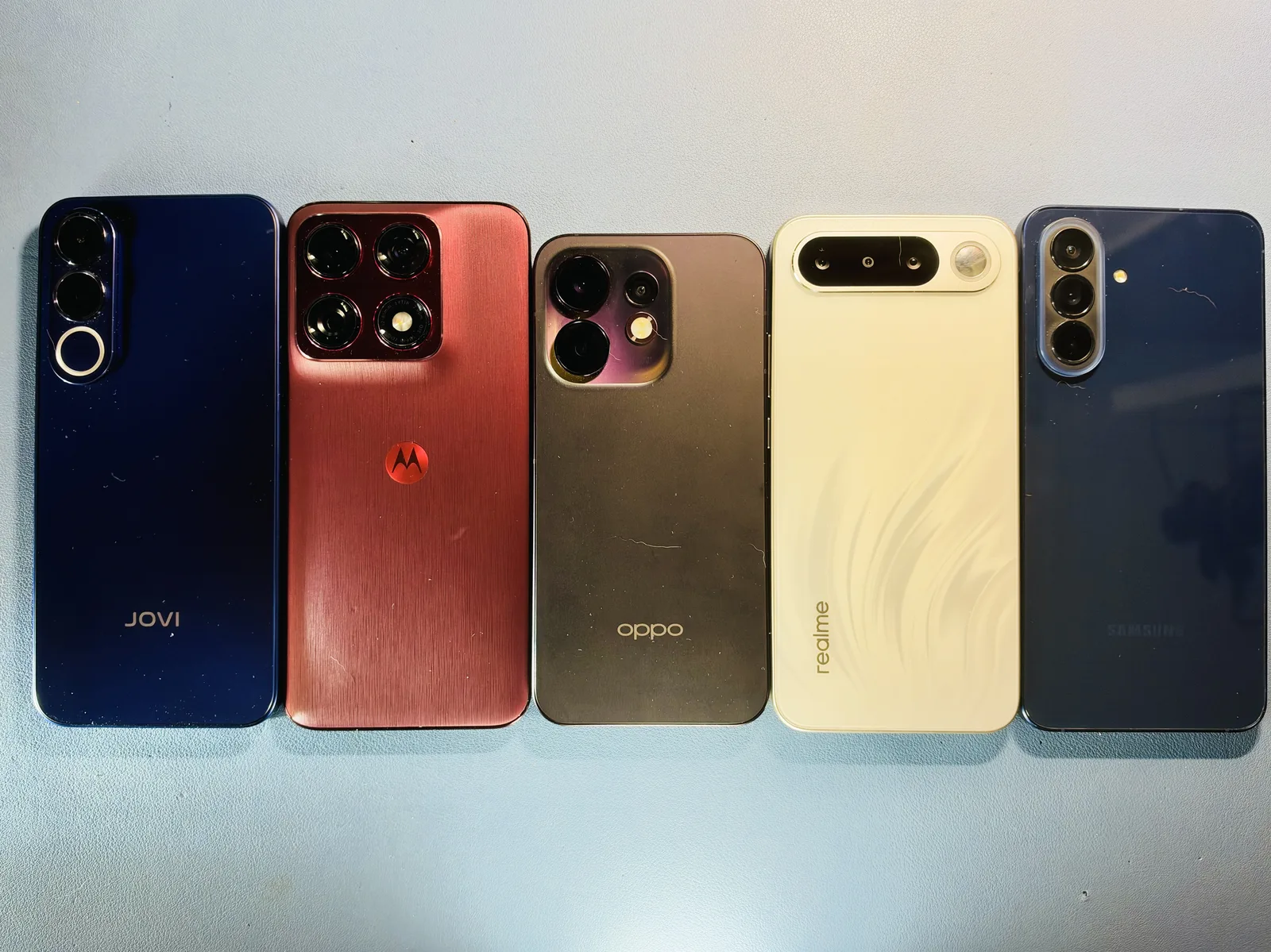 Galaxy A57 lidera teste de celulares Android intermediários