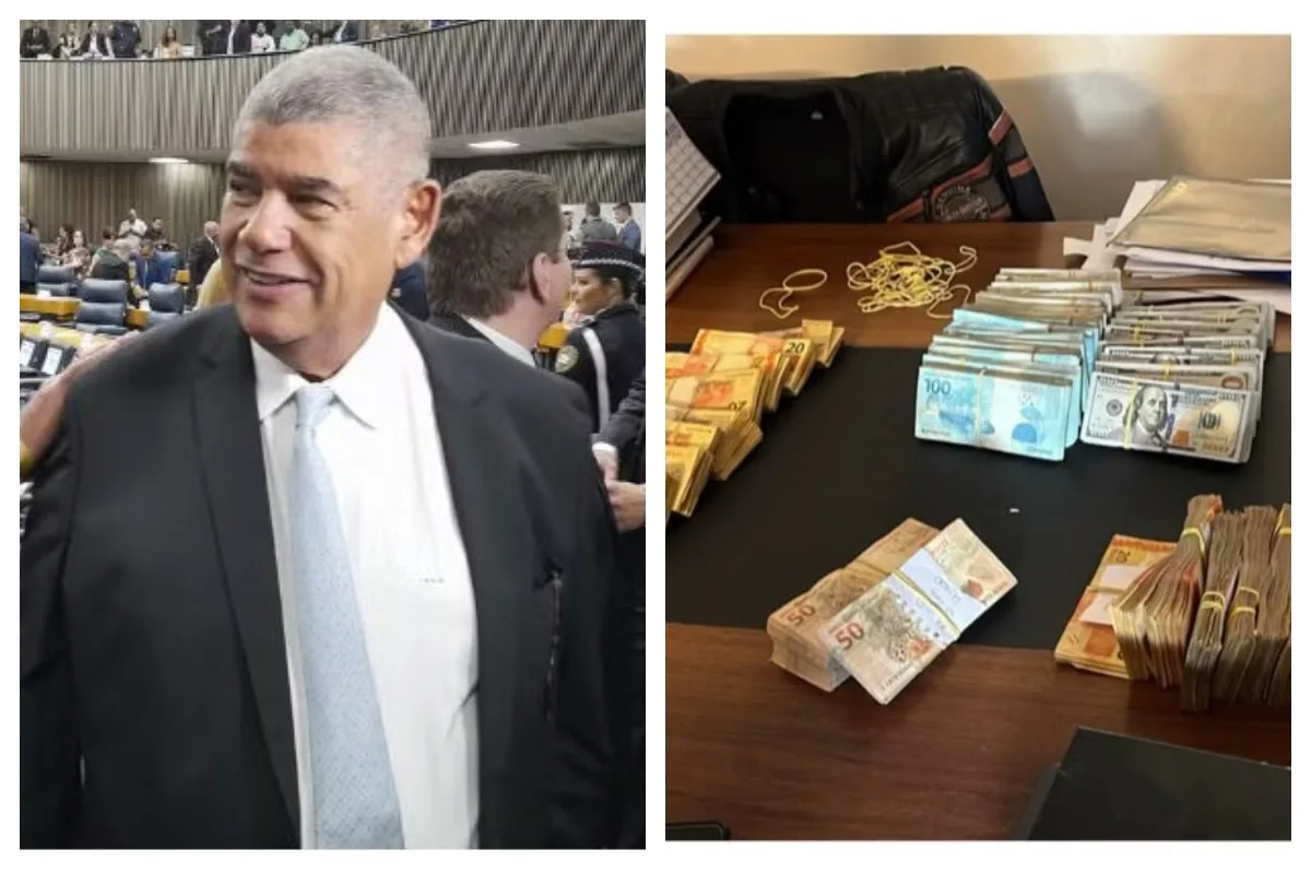 Polícia encontra 'passagem secreta' em imóveis ligados a Milton Leite e apreende R$ 280 mil e US$ 89 mil em malas