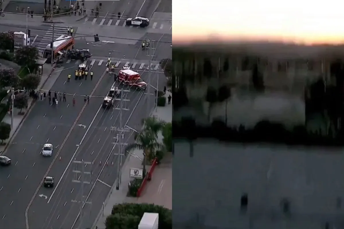 Queda de helicóptero em Los Angeles mata piloto, repórter e pedestre