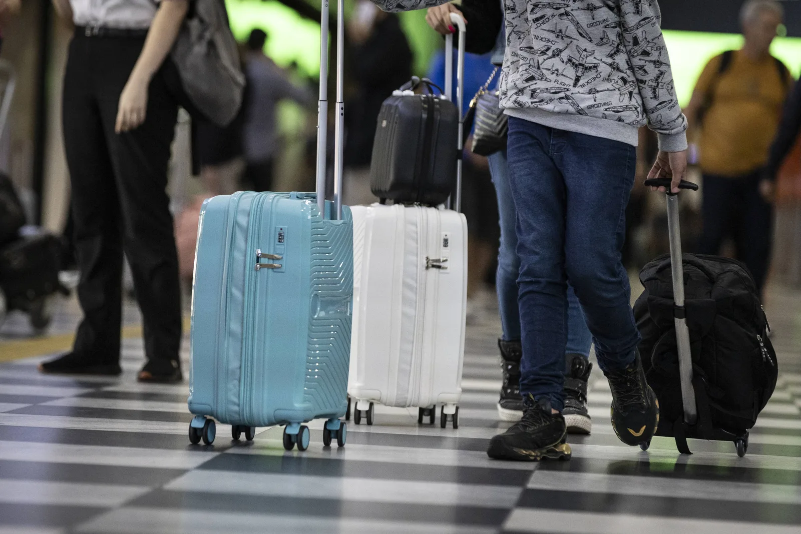 PF retira três passageiros de aviões na primeira semana de novas regras