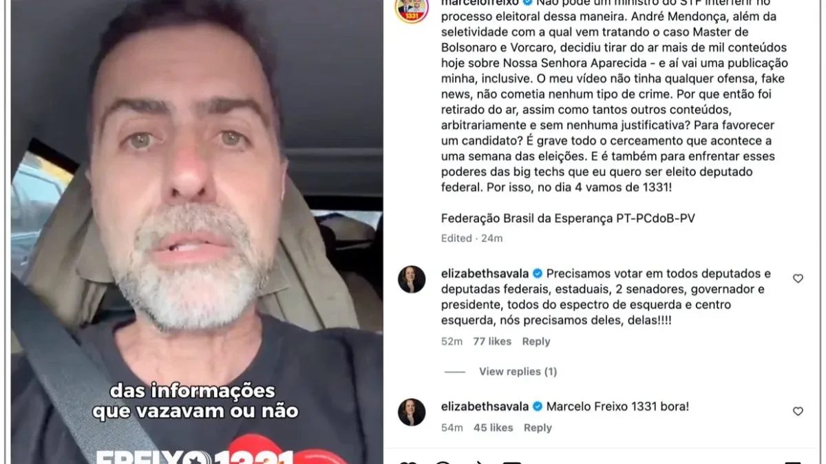 Aliados de Lula acusam Mendonça de censura após remoção de posts