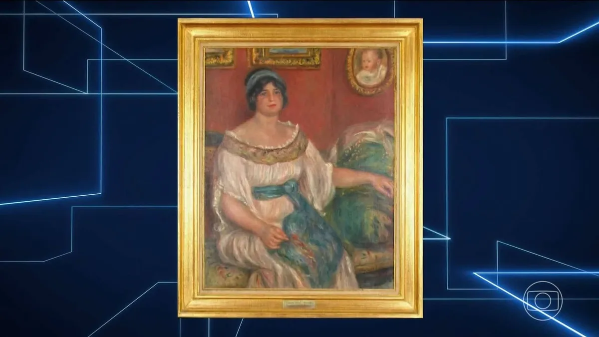 Outras obras foram abandonadas durante fuga após roubo de Renoir na França