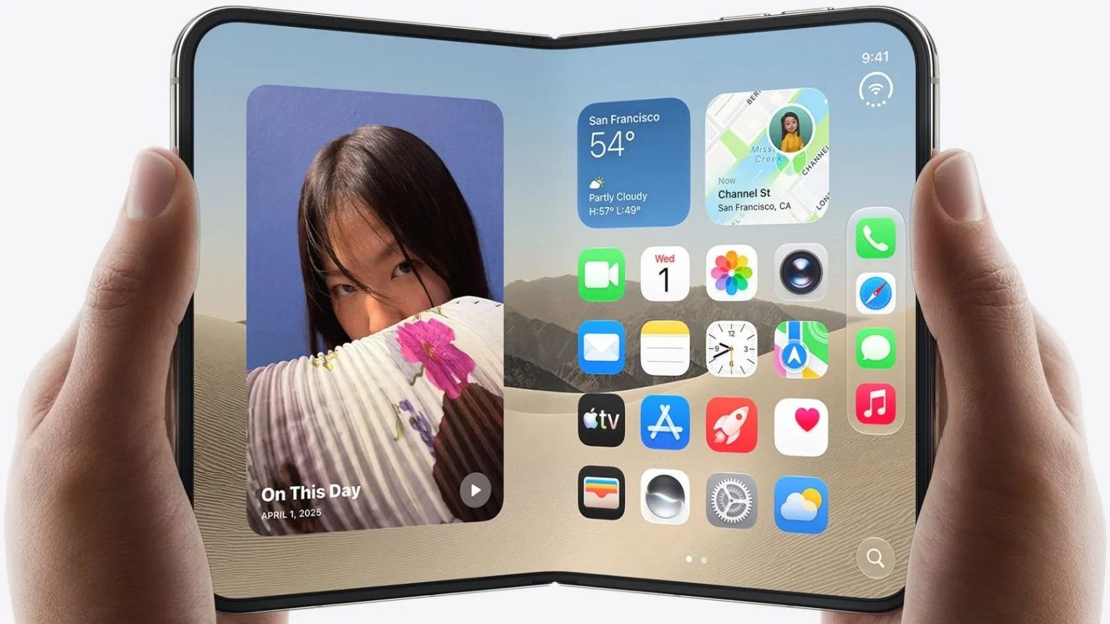 Apple anuncia iPhone dobrável por US$ 1.999