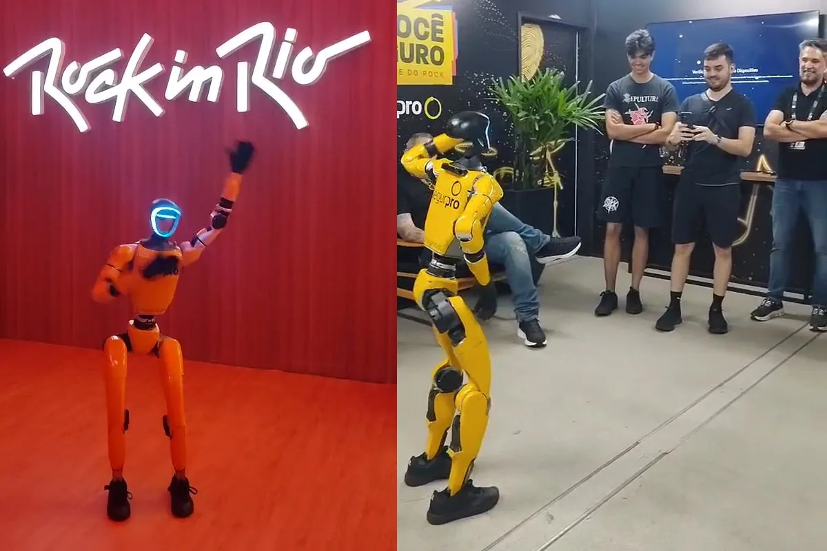 G1Plug combina vigilância autônoma e interação com o público no Rock in Rio