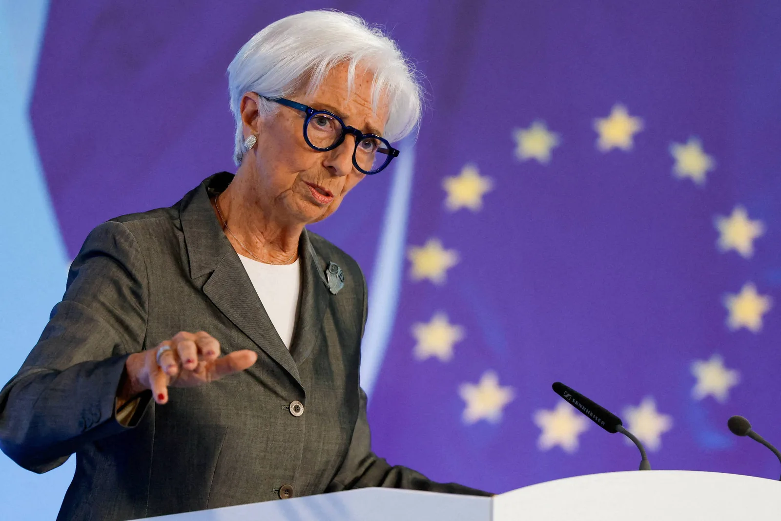 Lagarde defende produção europeia de IA para reduzir dependência externa